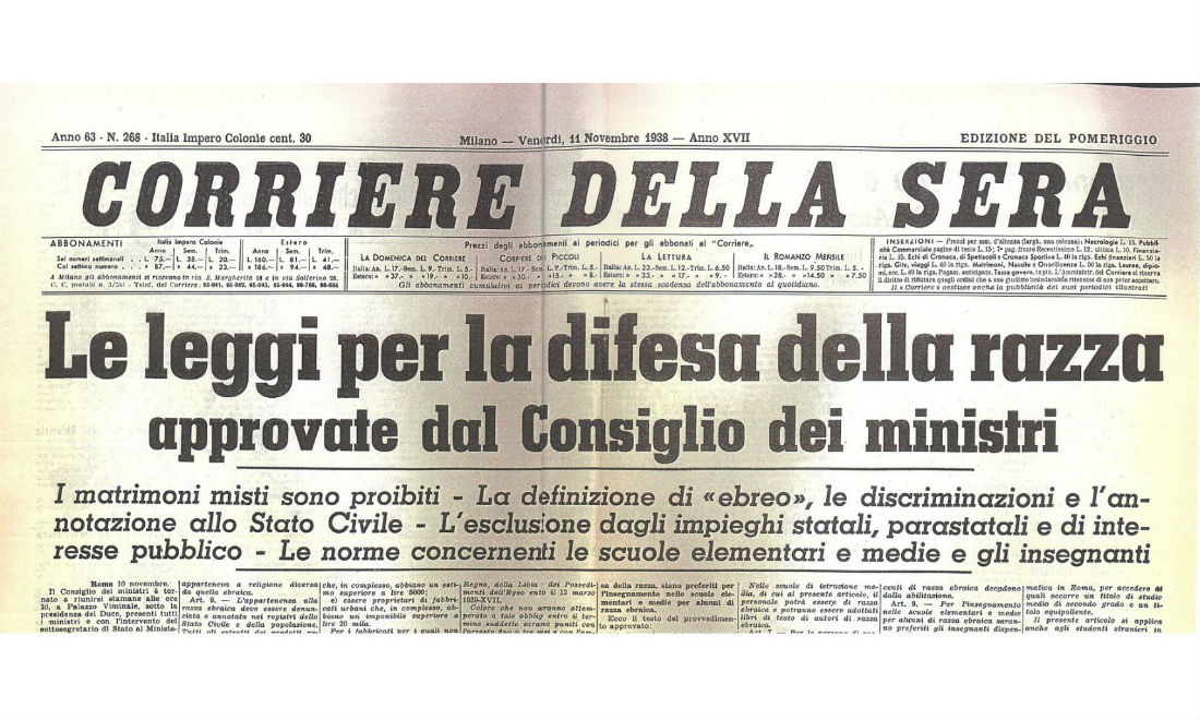 L'ITALIA FASCISTA 4. Il razzismo