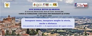 SCUOLA ESTIVA DI ARCEVIA 2020